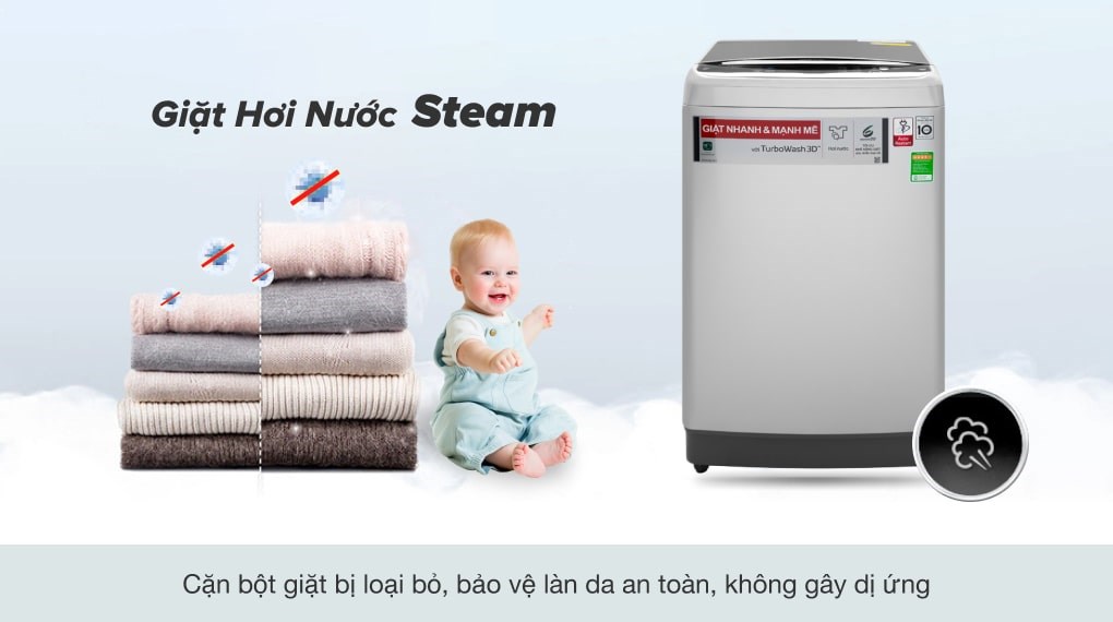 Máy giặt LG Inverter 12 kg TH2112SSAV - Ảnh 3