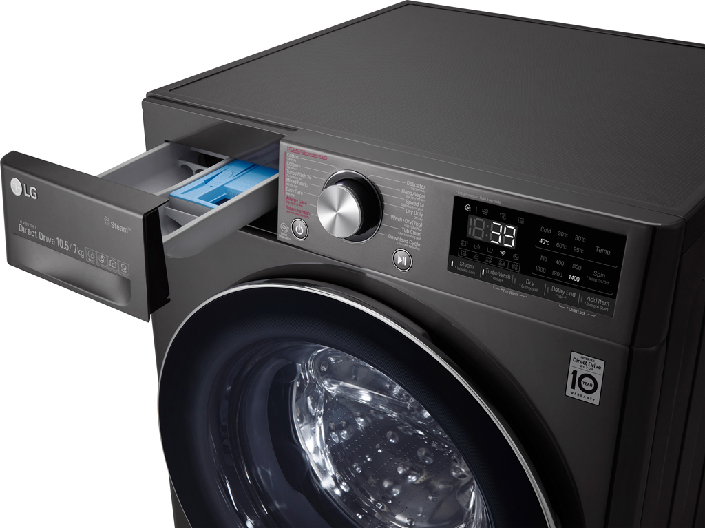 Máy giặt sấy LG Inverter 21 kg F2721HVRB - Ảnh 3