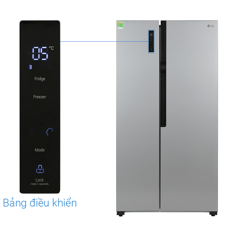 Tủ lạnh LG Inverter 519 lít GR-B256JDS - Ảnh 5